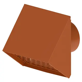 Burgerhout WTW geveldoorvoer 150 mm terracotta