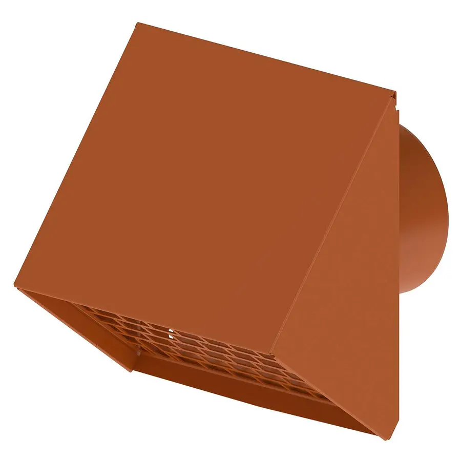 Burgerhout WTW geveldoorvoer 150 mm terracotta