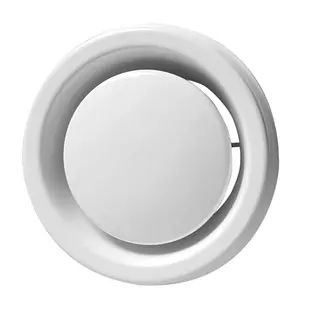R-Vent afvoerventiel CleanVent 150 mm, RAL9010, brandbeveiligd