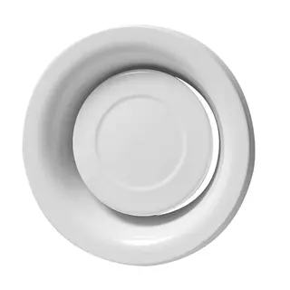 R-Vent afvoerventiel NK-J 150 mm, met klemveren, RAL9003