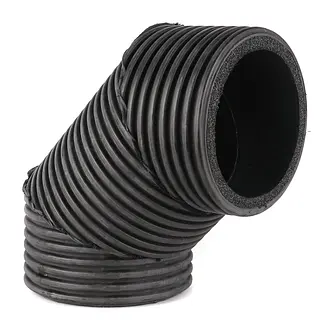 Vent-Axia bocht 90°, geisoleerd, 125 mm ISO+
