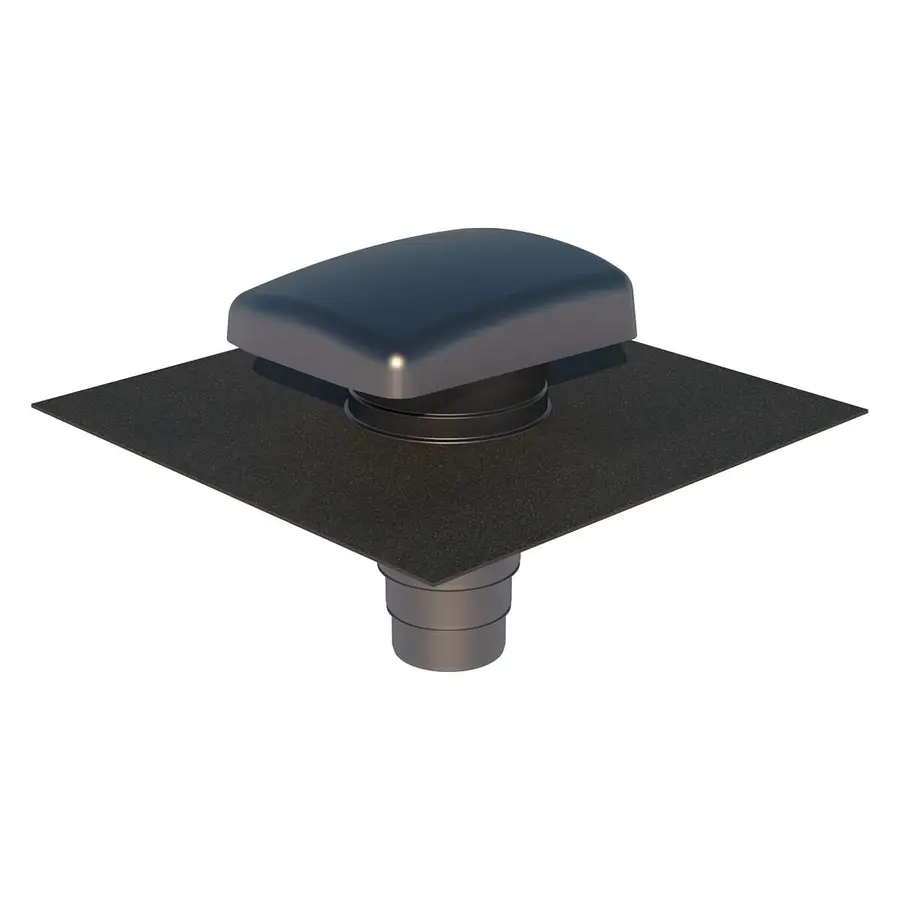 Ubbink Ubiflex RVT 200 rioolontluchtingspan universeel zwart