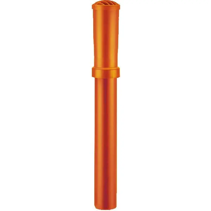 Burgerhout rioolontluchter hellend/platdak pp terracotta 110 mm