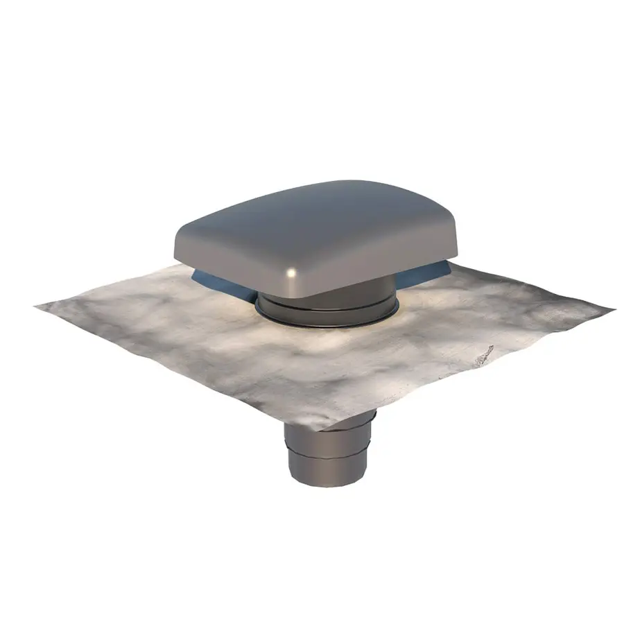 Ubbink RVT 200 rioolontluchtingspan universeel grijs lood-blank