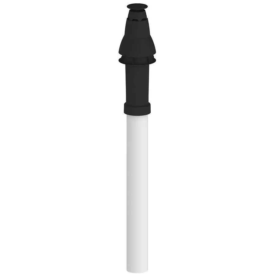 Burgerhout EasySafe Skyline 3000 dakdoorvoer PP 60/100 mm, zwart