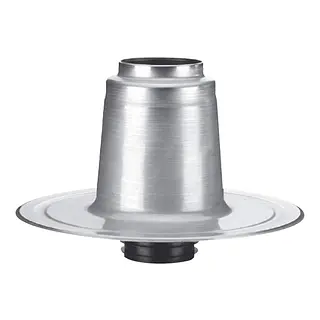 Anjo Vent-Alu 3000 plakplaat, 110-125 mm, dubbelwandig