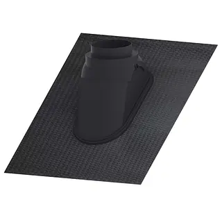 Burgerhout DX Easy doorvoerpan 205 mm zwart 11-50°