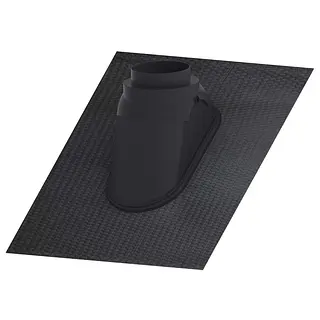 Burgerhout DX Easy doorvoerpan 210 mm zwart 11-50°