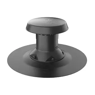 Quick-Slide prefab dakdoorvoer 90-100 mm, EPDM Cover-Tape (ZK), met ventilatiekap