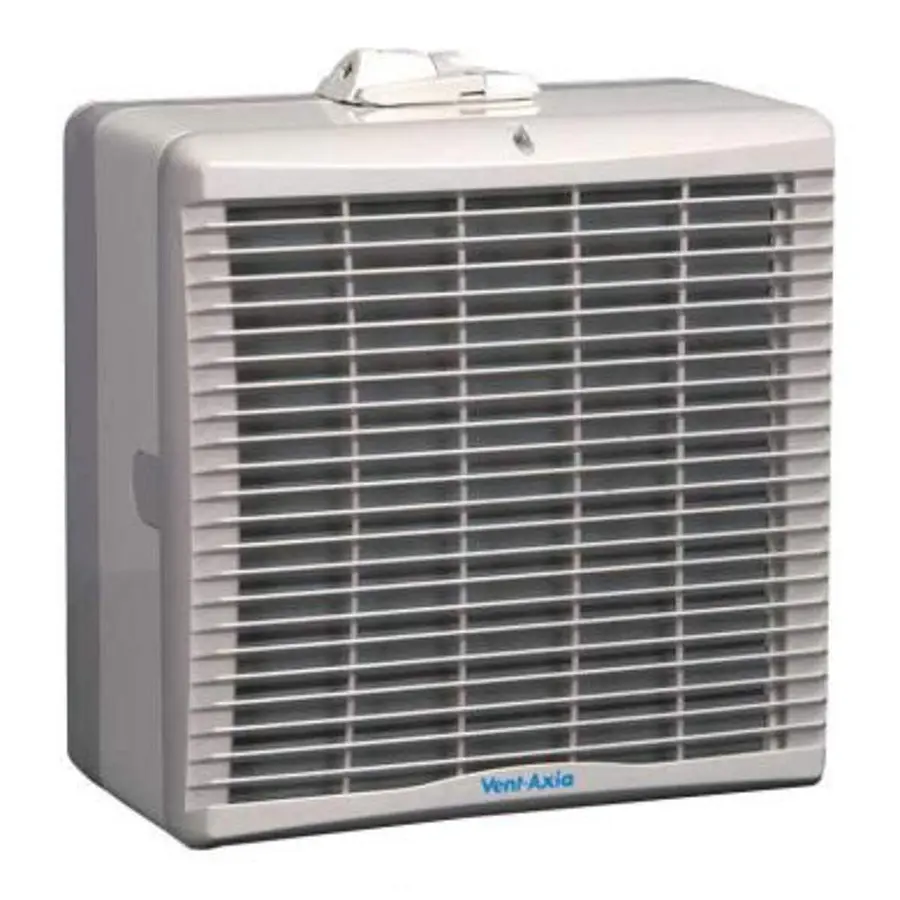 Vent-Axia raamventilator TX9 WW omkeerbaar