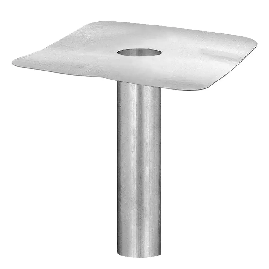 Anjo steekstuk, 110 mm, gelast aluminium, L=450 mm