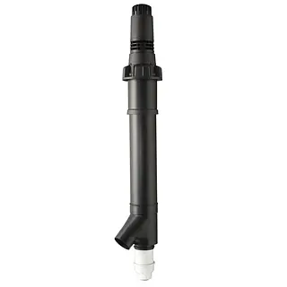Ubbink Rolux 5G combi HR dakdoorvoer concentrisch 60/100 mm L=2100 mm PP/KS zwart