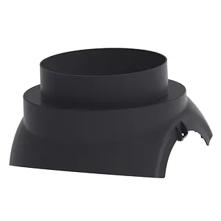 Burgerhout DX Easy scharnierkap 210 mm zwart 11-50°