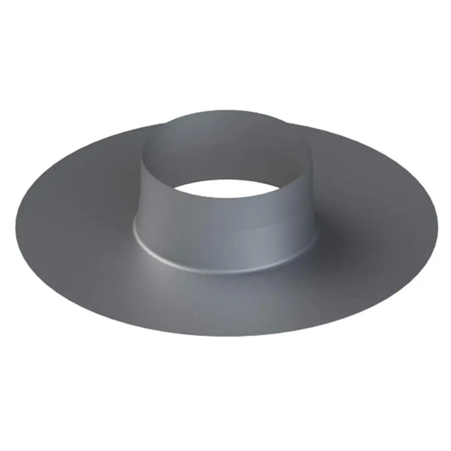 R-Vent spiro plakplaat 175 mm, h= 100 mm, aluminium, tbv CoxDry dak-doorvoer