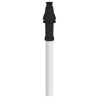 Burgerhout EasySafe Skyline 3000 dakdoorvoer PP 60/100 mm, zwart, XL