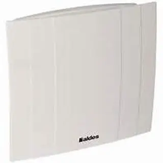 Aldes Deco 125H muur- of wandventilator Ø125 mm wit