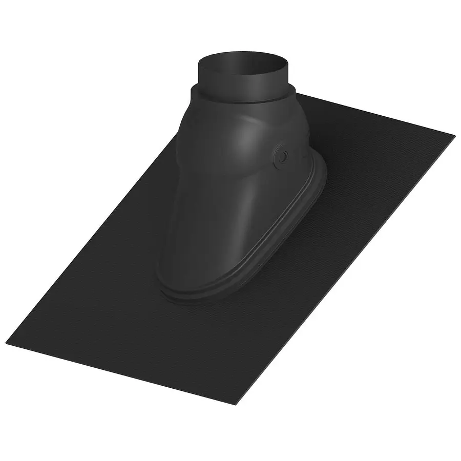 Burgerhout FX Easy doorvoerpan 160 mm, zwart
