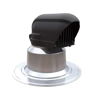 Ubbink dakdoorvoer voor kabel en leidingen, 0°, geïsoleerd, 120 ISO
