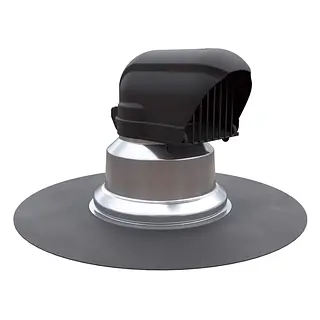 Ubbink dakdoorvoer voor kabel en leidingen, 0°, geïsoleerd, Resitrix, 120 ISO