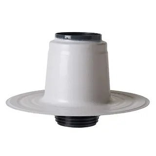 Anjo Vent-Alu 3000 plakplaat, 90-100 mm, dubbelwandig, met PVC coating