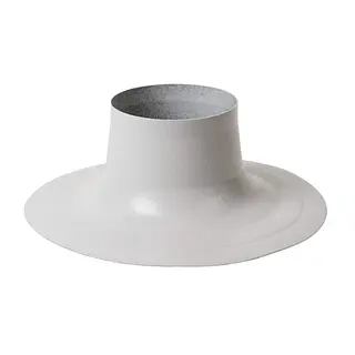 Anjo plakplaat, 138 mm, aluminium, met PVC coating