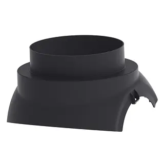 Burgerhout DX Easy scharnierkap 263 mm zwart 19-50°