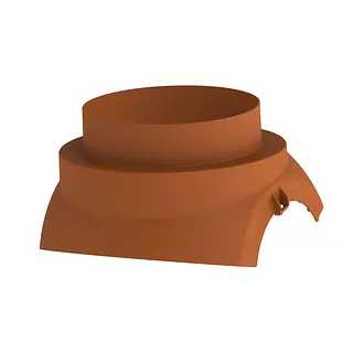 Burgerhout DX Easy scharnierkap 227 mm terra 16-50°