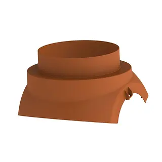Burgerhout DX Easy scharnierkap 263 mm terra 19-50°