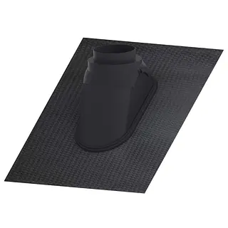 Burgerhout DX Easy doorvoerpan 175 mm zwart 11-50°