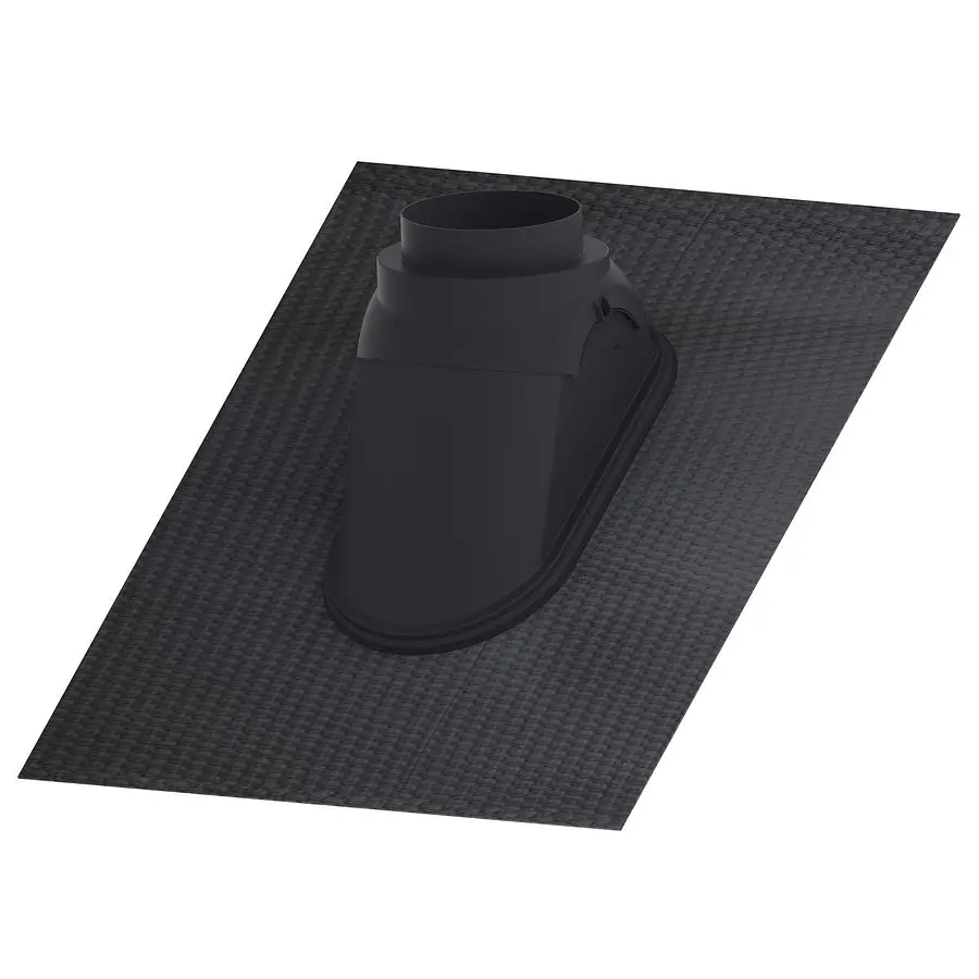Burgerhout DX Easy doorvoerpan 175 mm zwart 11-50°
