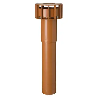 Ubbink MultiVent ventilatiepijp 131 mm L=980 mm terracotta