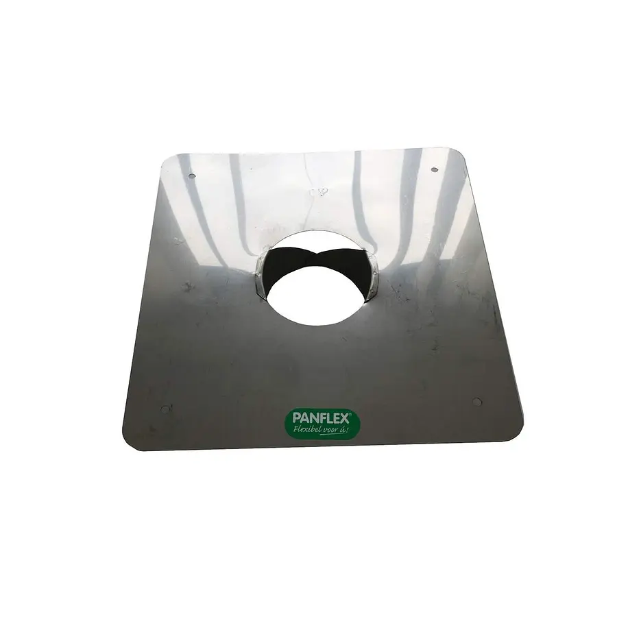 Panflex afdekplaat, 200 mm, rvs