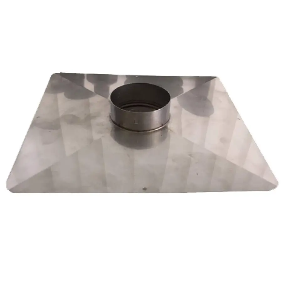 Panflex afdekplaat Inox Twin 150 mm, rvs