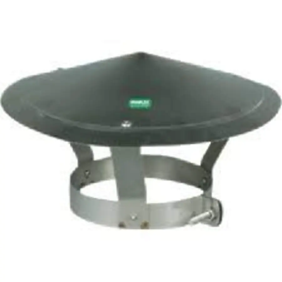 Panflex regenkap Inox Twin 150 mm, rvs