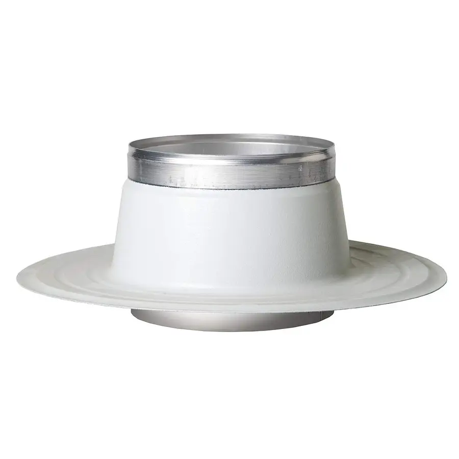 Anjo Vent-Alu 2000 plakplaat, 200 mm, dubbelwandig, met PVC coating