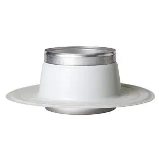 Anjo Vent-Alu 2000 plakplaat, 250 mm, dubbelwandig, met PVC coating