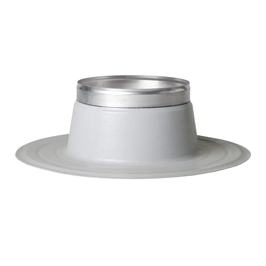 Anjo Vent-Alu 2000 plakplaat, 250 mm, enkelwandig, met PVC coating