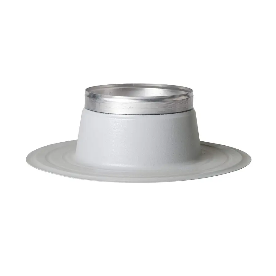 Anjo Vent-Alu 2000 plakplaat, 315 mm, enkelwandig, met PVC coating