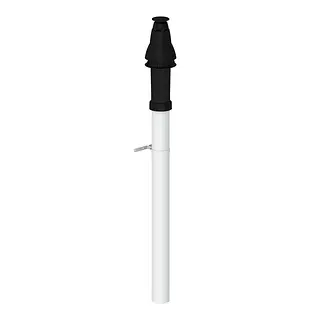 Burgerhout Twinsafe Skyline 3000 HR dakdoorvoer 60/100 mm PP concentrisch verlengd zwart