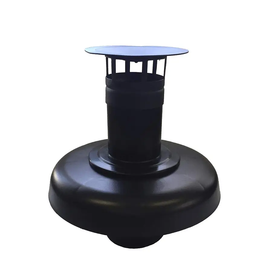 Panflex grespotkap ijspegelvrij, 60 mm, kunststof, zwart