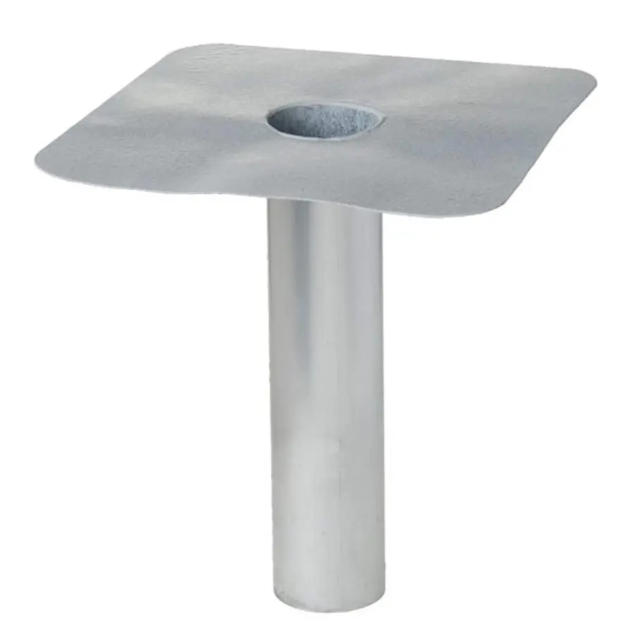 Anjo steekstuk, 70 mm, gelast aluminium / PVC, L=330 mm