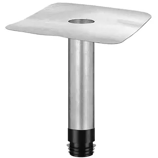 Anjo steekstuk, 90-100 mm, manchet, gelast aluminium, L=450 mm
