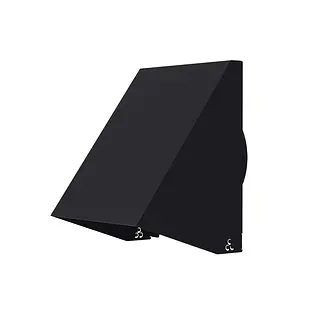 Burgerhout Elytra muurdoorvoer, 250 mm, antraciet
