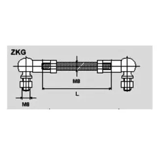 Johnson controls kogelgewricht (2x)