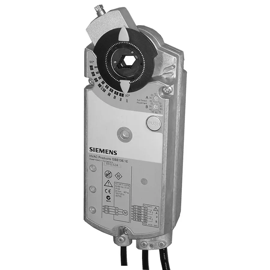 Siemens luchtklepservomotor