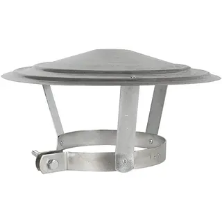 Nedco regenkap 155-160mm gegalvaniseerd