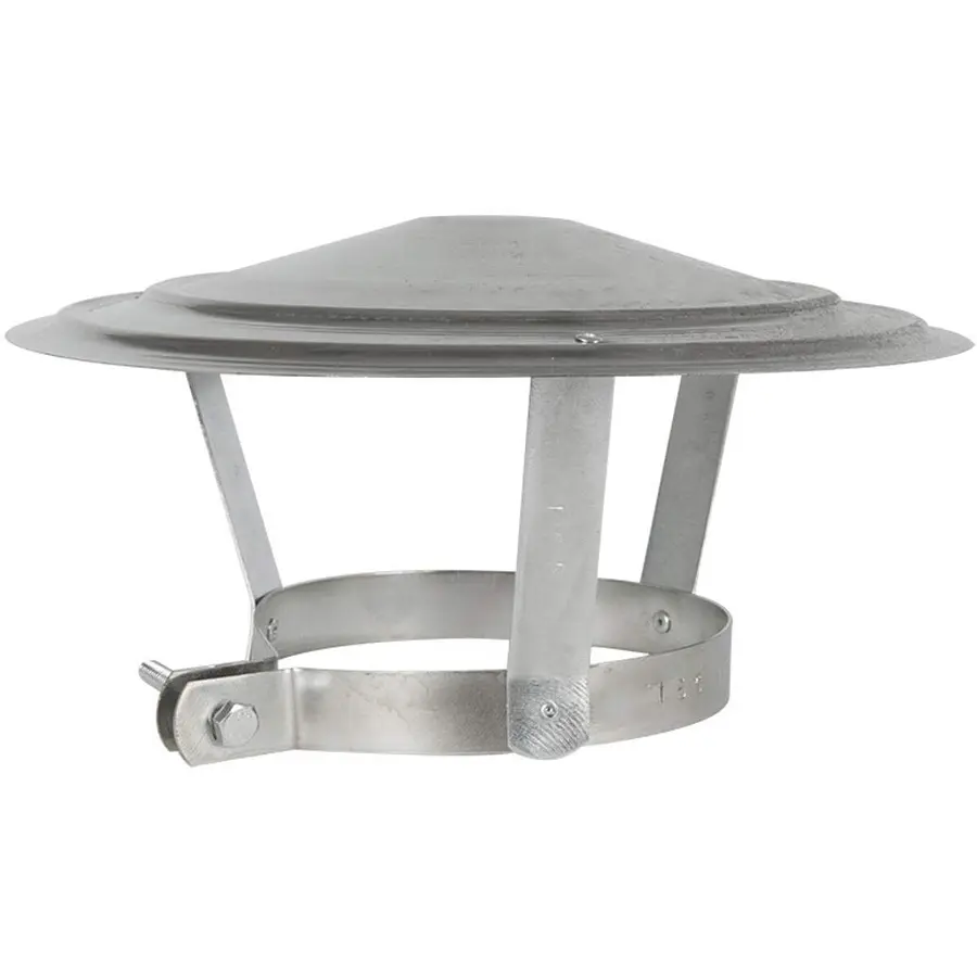 Nedco regenkap 155-160mm gegalvaniseerd