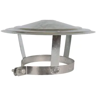 Nedco regenkap 170-180mm gegalvaniseerd