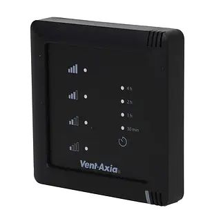 Vent-Axia 4-standenschakelaar SSU-BZ draadloos met batterij zwart