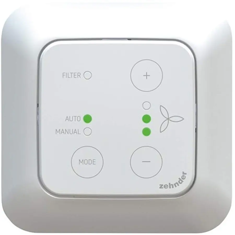 Zehnder ComfoSwitch C67 bedieningspaneel